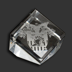 West Point Crest Paperweight