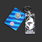 Full Face Army Black Knight Key Chain