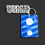USMA logo key chain