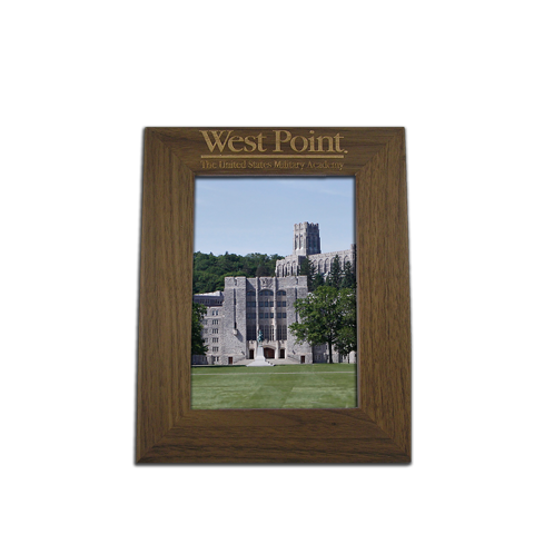 West Point 5x7 Walnut Picture Frame Gift