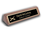 Desk Nameplate Sample