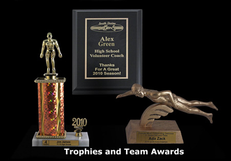 Link to Trophies and team awards